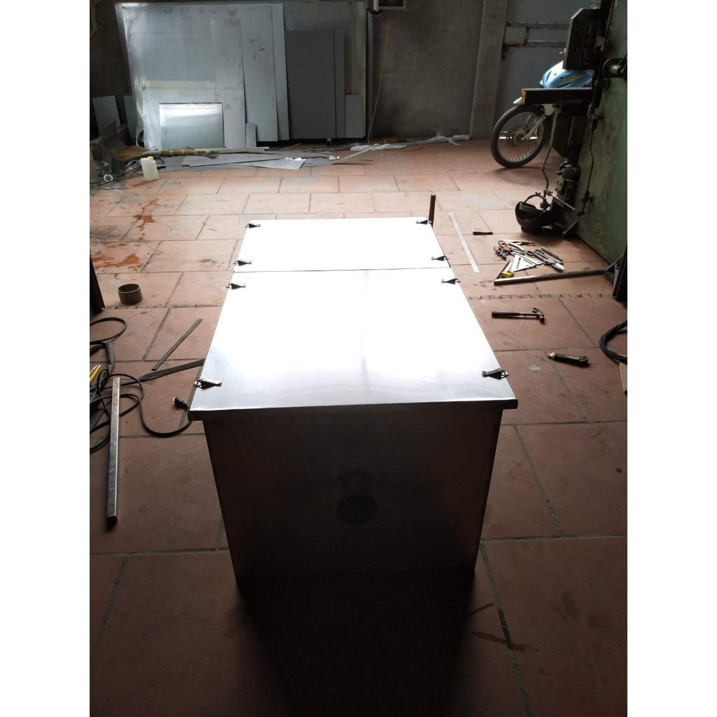 Bể tách mỡ Chất Liệu Inox Sức Chứa 80L