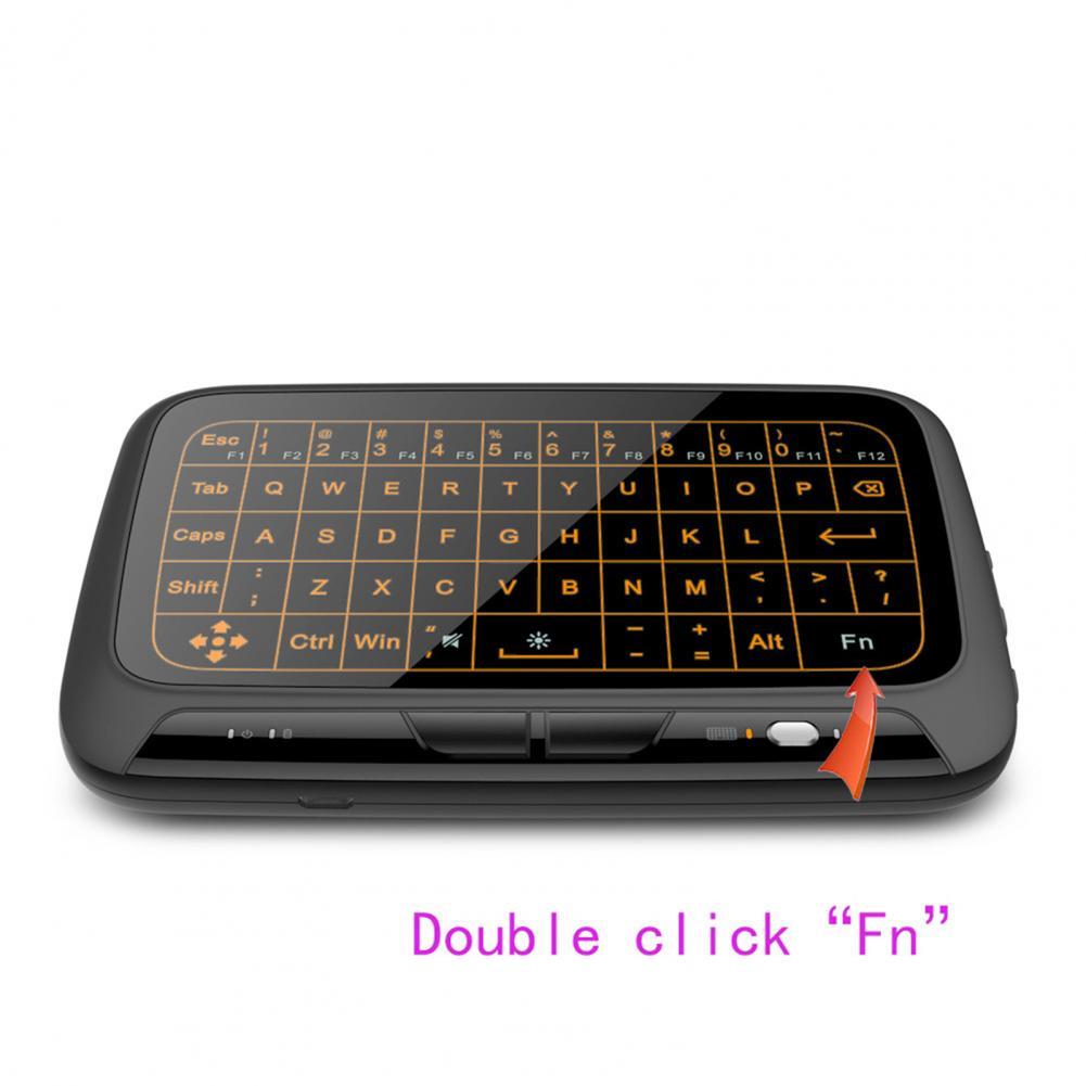 Bàn Phím Mini 2.4GHz H18 + Tặng Bàn Phím Không Dây Có Thể Điều Chỉnh Đèn Nền Bàn Di Chuột Usb Dành Cho Windows Android IOS Máy Tính Bảng IPad