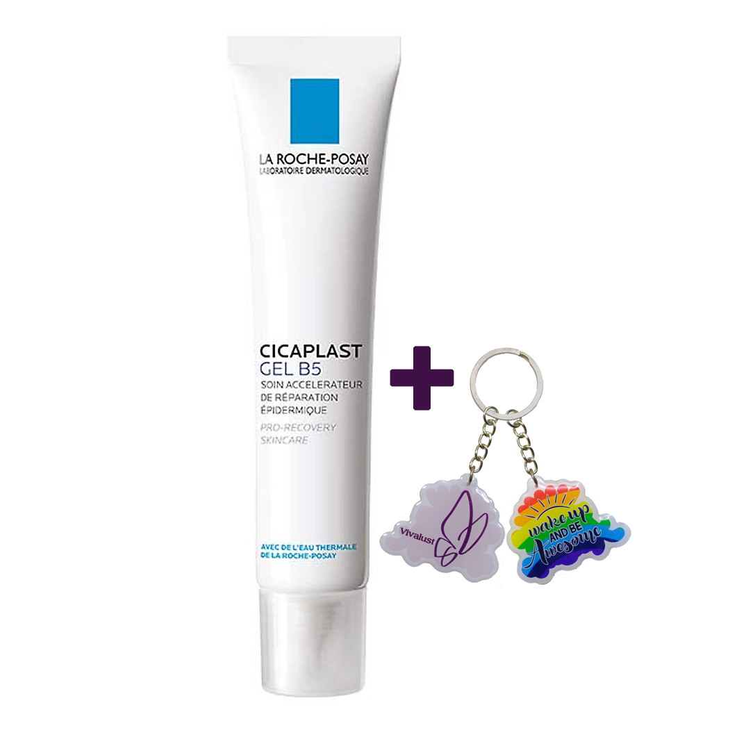 Kem Dưỡng Dạng Gel Làm Mờ Sẹo Giúp Làm Dịu, Phù Hợp Cho Trẻ Em La Roche-Posay Cicaplast Gel B5 - TẶNG MÓC KHÓA