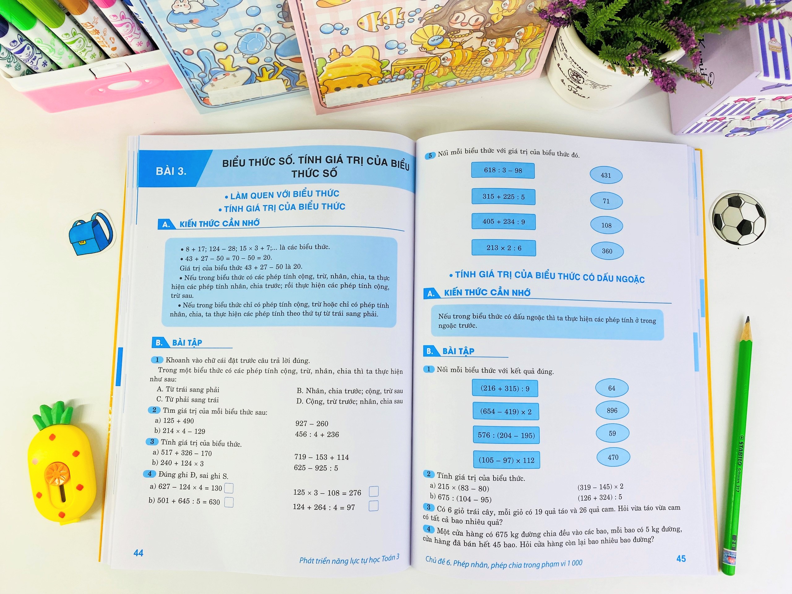 Sách - Phát Triển Năng Lực Tự Học Toán 3 - Biên soan theo chương trình GDPT mới - ndbooks