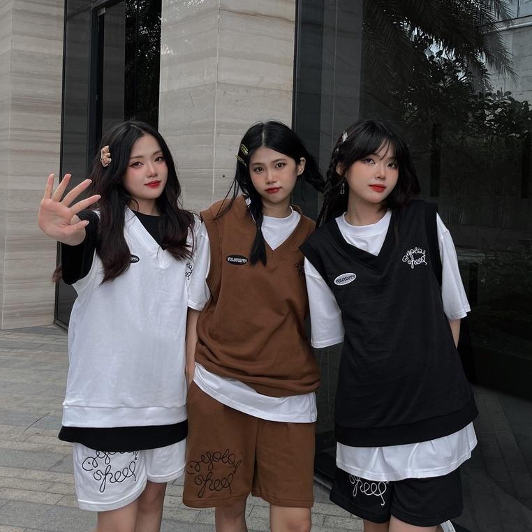 Quần Short Local Brand Basic Thêu Logo Yoloyouth nỉ chân cua