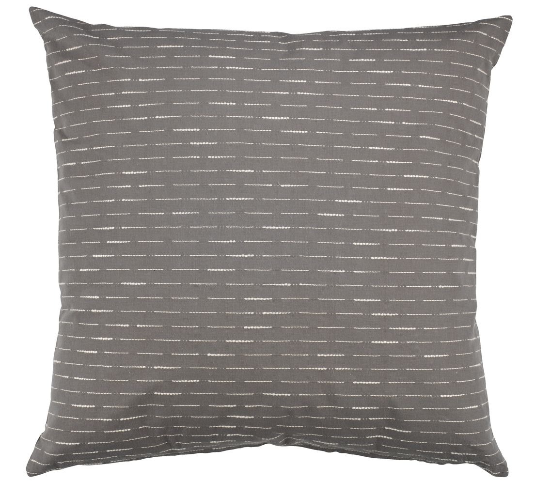 Gối trang trí | JYSK Strandkars | cotton | xám | R65xD65cm