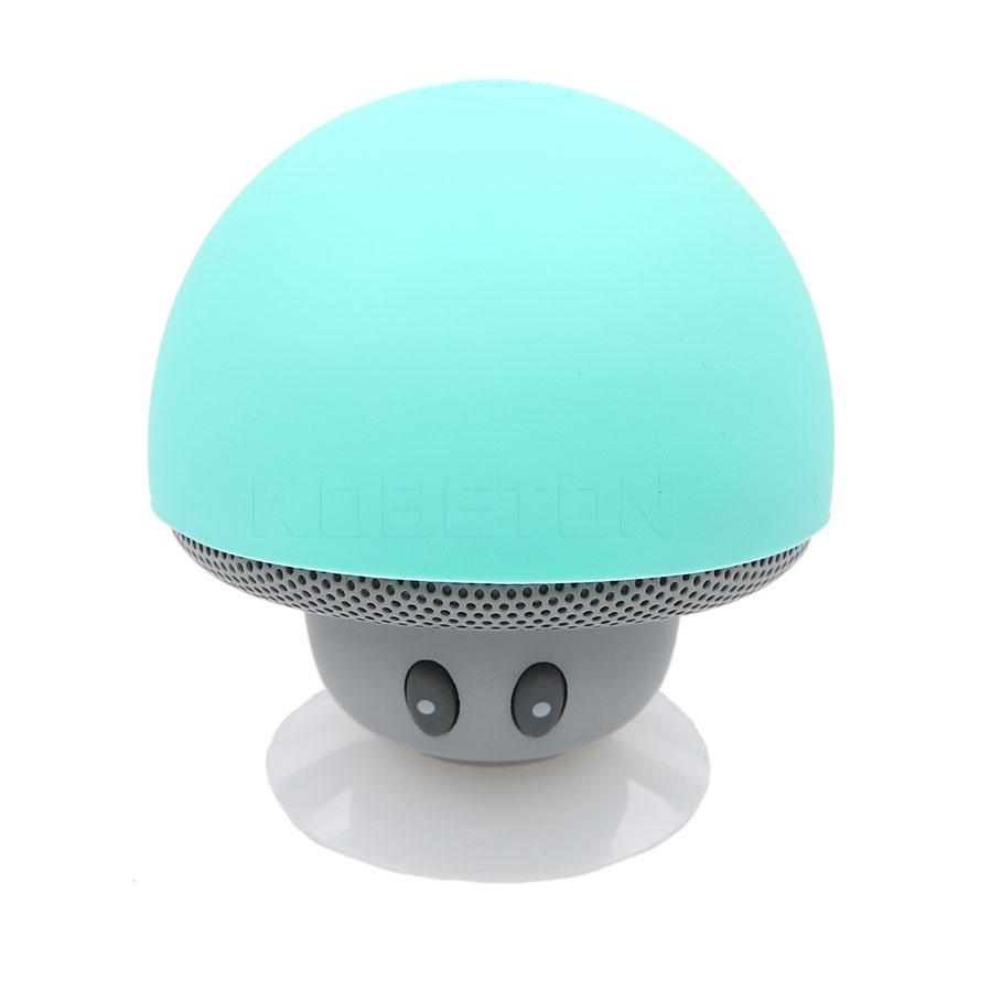 Phim hoạt hình loa bluetooth di động âm thanh nổi ngoài trời Subwofer Mini Mushroom không dây loa không thấm nước điện thoại điện thoại Color: Pink