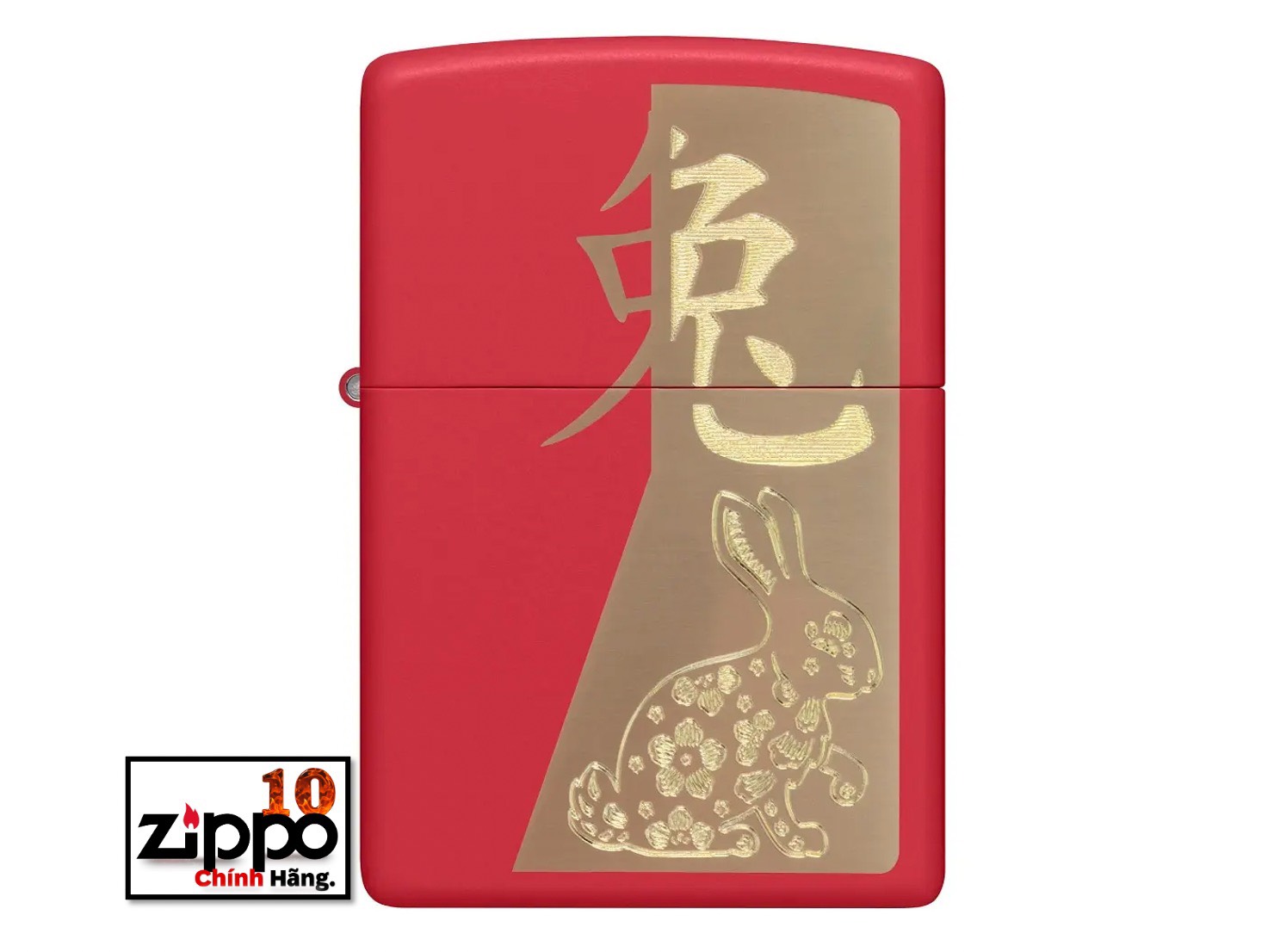 Bật lửa Zippo 48282 Year of the Rabbit - Chính hãng 100%