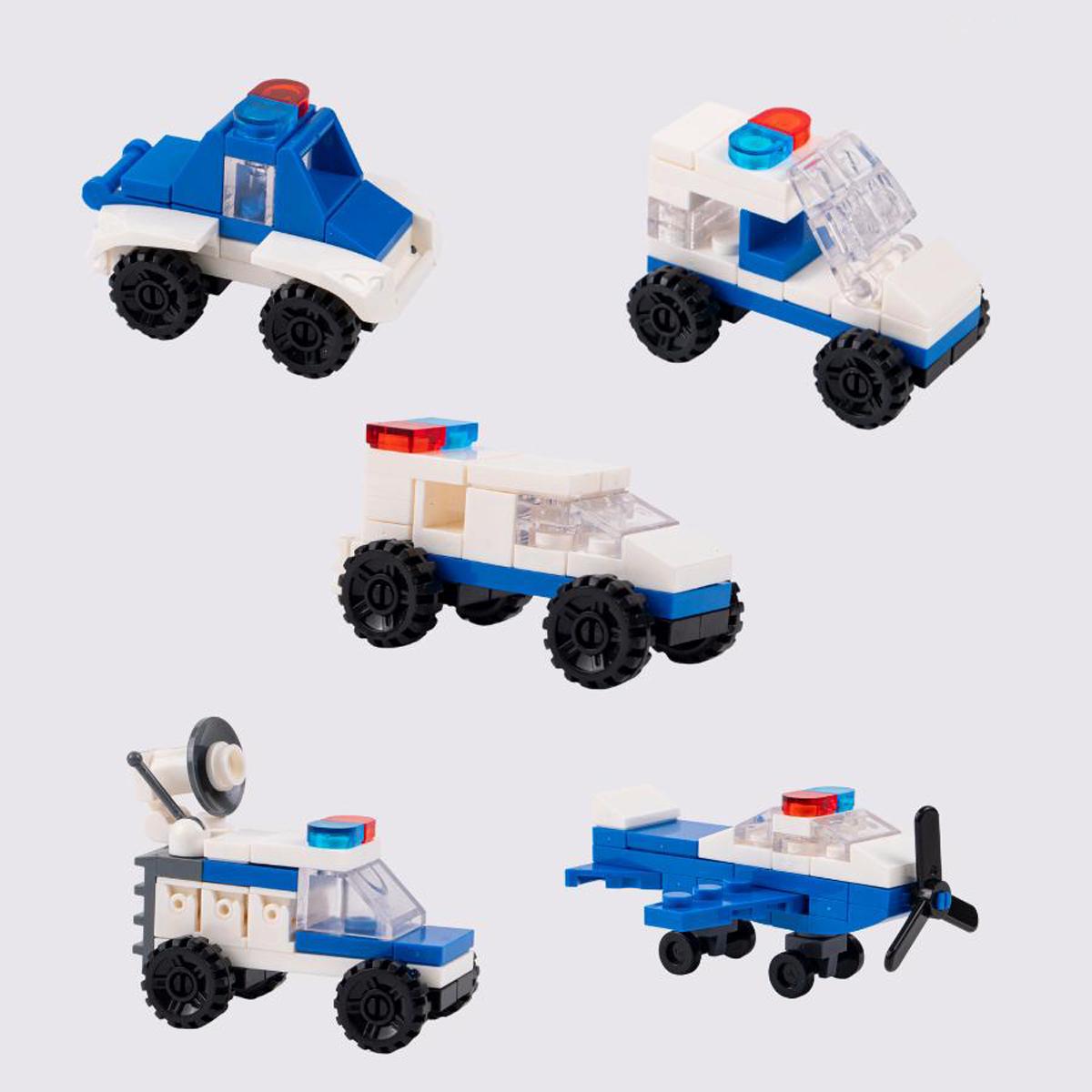 Đồ Chơi Lắp Ráp Phương Tiện Cảnh Sát Tiên Phong - Police Pioneer - Toys&amp;Joys 9113 (301 Mảnh Ghép)