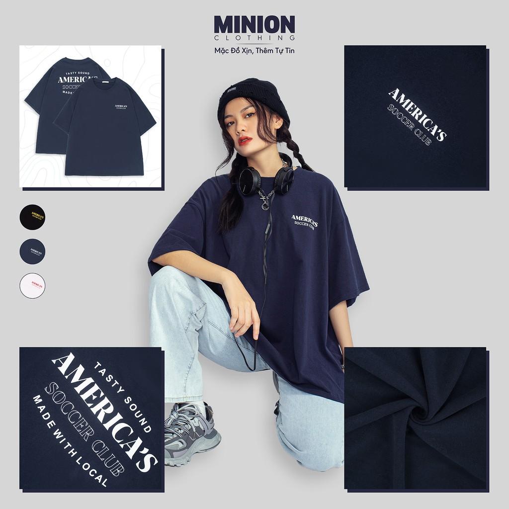 Áo thun tay lỡ MINION CLOTHING phông Unisex nam nữ tee oversize form rộng pull Ulzzang Streetwear Hàn Quốc vải mềm A3008