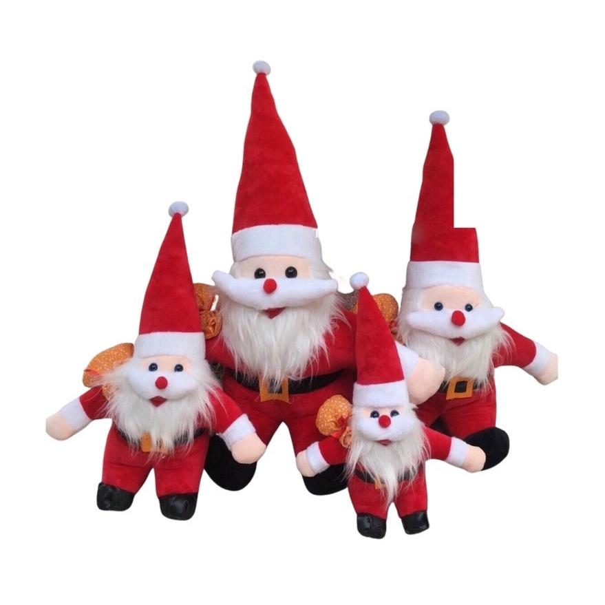 Gấu Bông Hình Ông Già Noel Đội Mũ 30cm