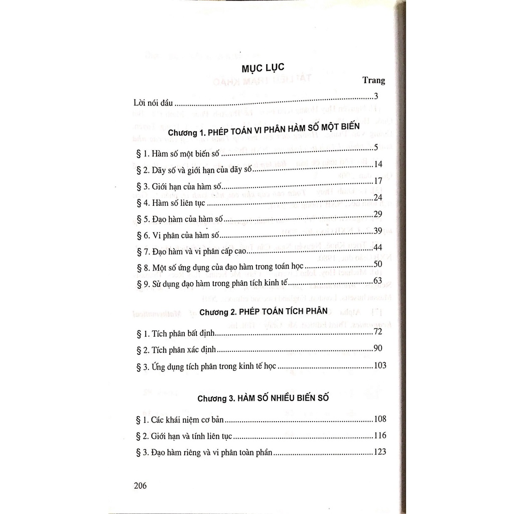 Toán Cao Cấp Tập 2 - Giải Tích Toán Học