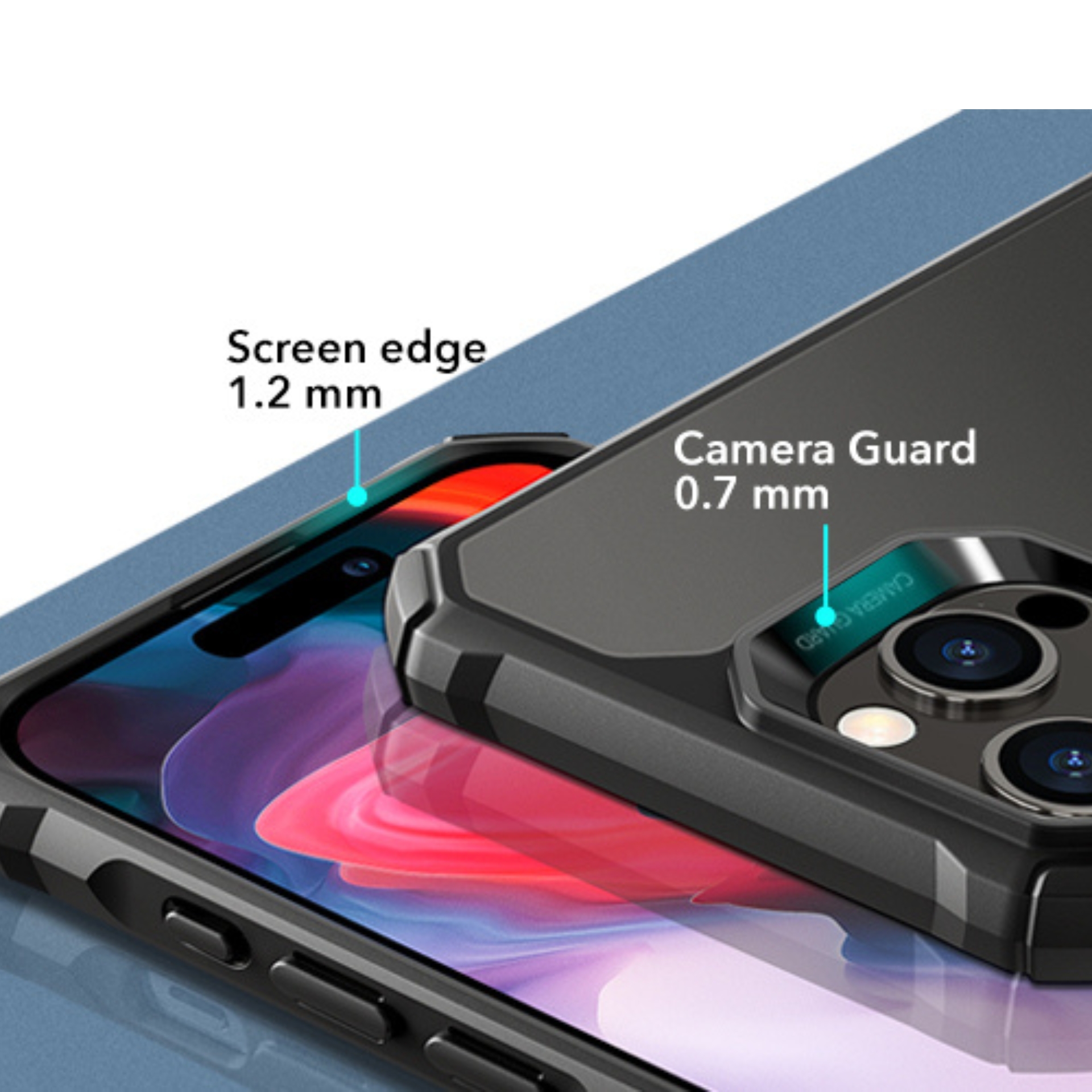 Ốp Lưng Dành Cho iPhone 15 ProMax/ iPhone 15 Pro/ iPhone 15 Plus/ iphone 15 ESR Air Armor Clear Case _ Hàng chính hãng
