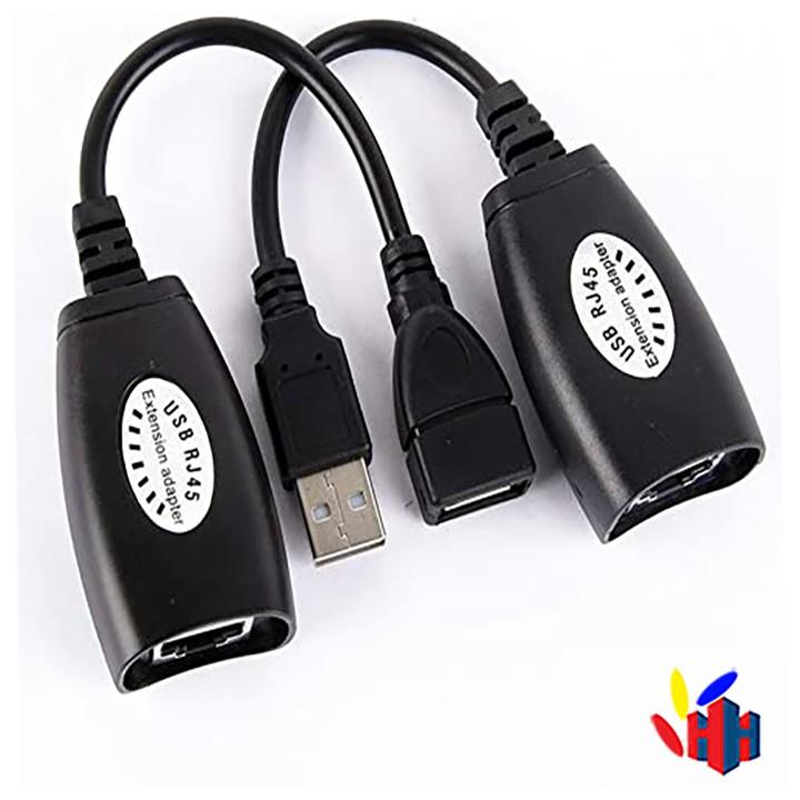 USB Extender 50M (Bộ Nối Dài Cáp USB bằng Dây LAN)