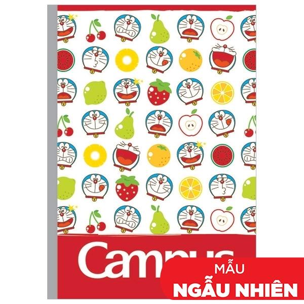 Vở Doraemon Fruity - 4 Ô Ly 48 Trang ĐL 120g/m2 - Campus NB-BDFR48