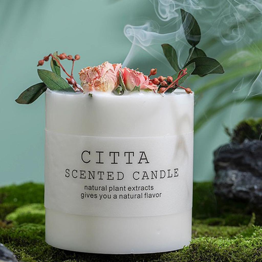 Pack of 4 Scented Candle Fragrance Candles Scented Office Nursery Deoration