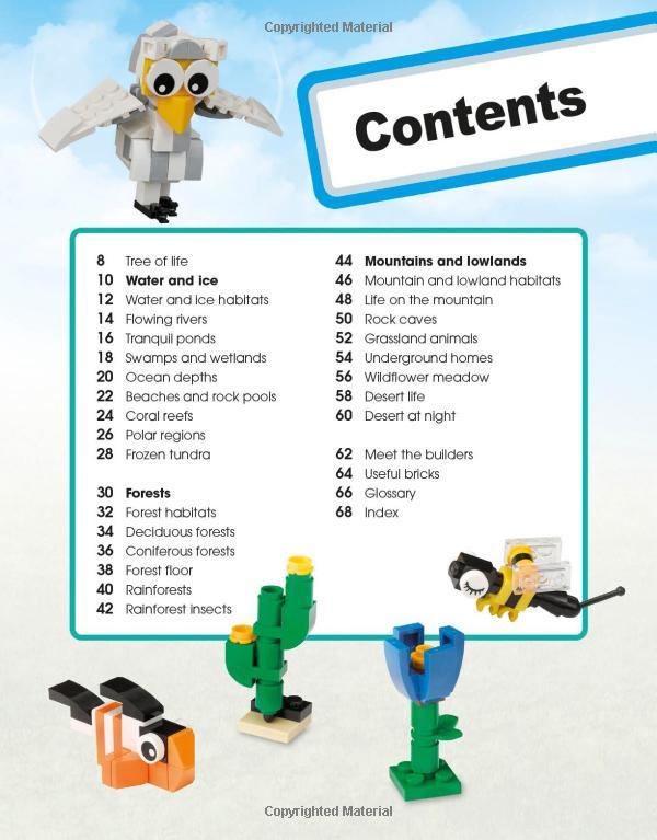 LEGO Super Nature: Includes Four Exclusive LEGO Mini Models