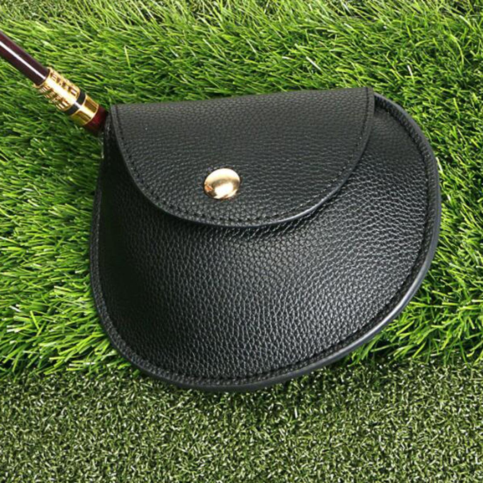 2Pcs Golf Mallet Putter Head Cover Bag Golf Putter Headcover