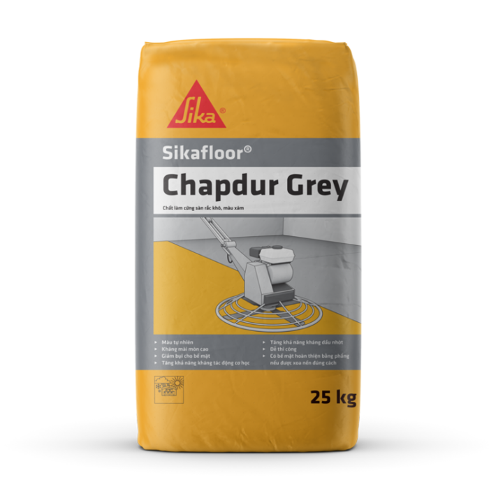 Sikafloor Chapdur - Bao 25kg - Chất tăng cứng sàn dạng bột