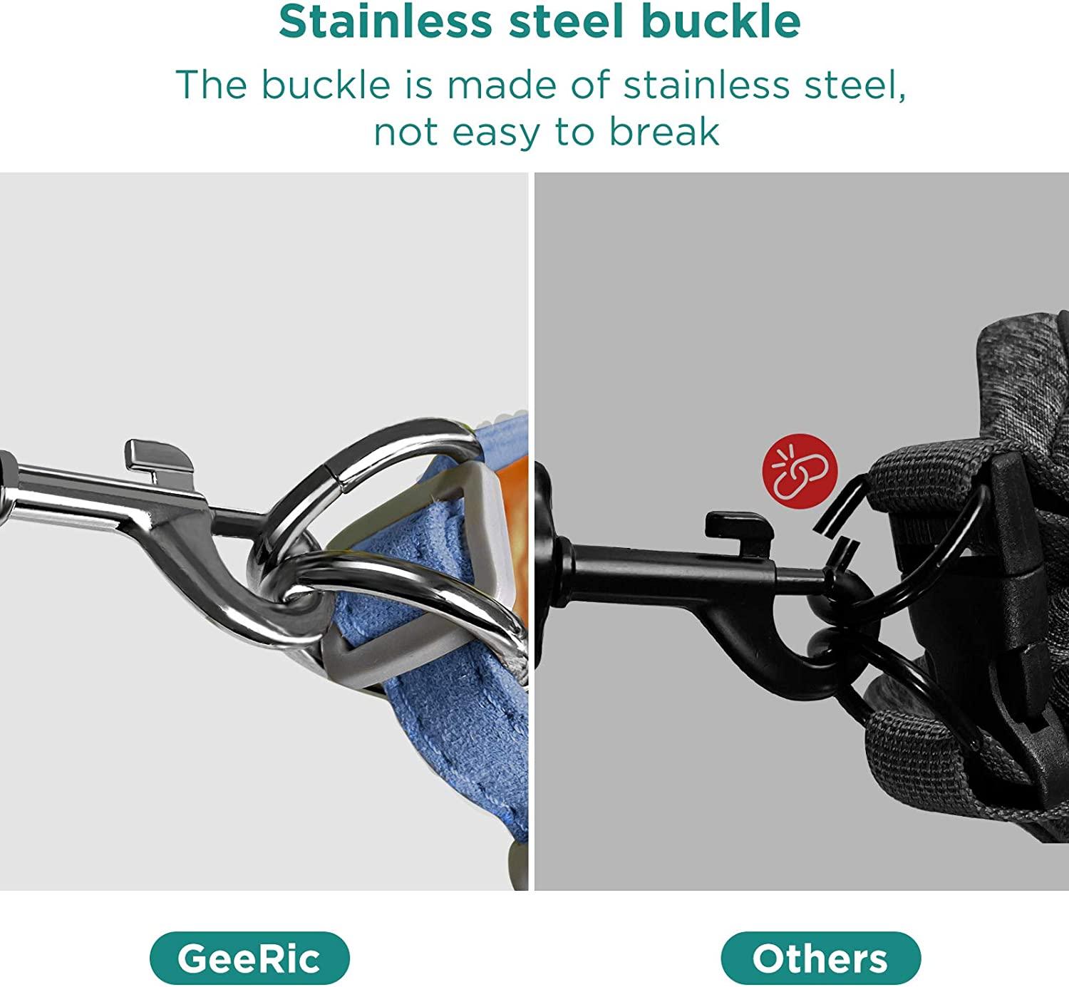 Dây buộc và dây buộc cho mèo, Áo vest đi bộ thoải mái cho mèo có dây xích, Dây đeo vest trượt, L