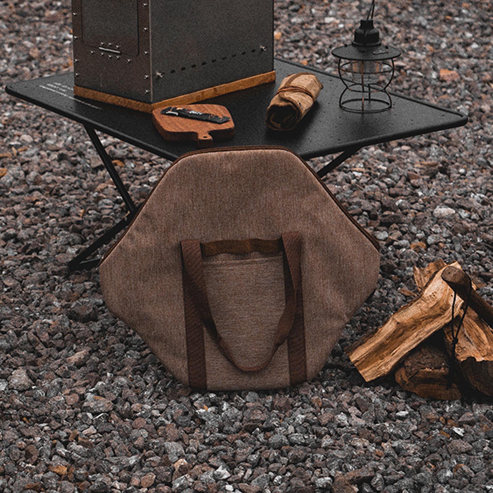 Waterproof Skillet Bag Chef Bag Zipper Pouch Storage Bag Grill Accessories Bag Cooking Utensils Container Picnic for Hiking