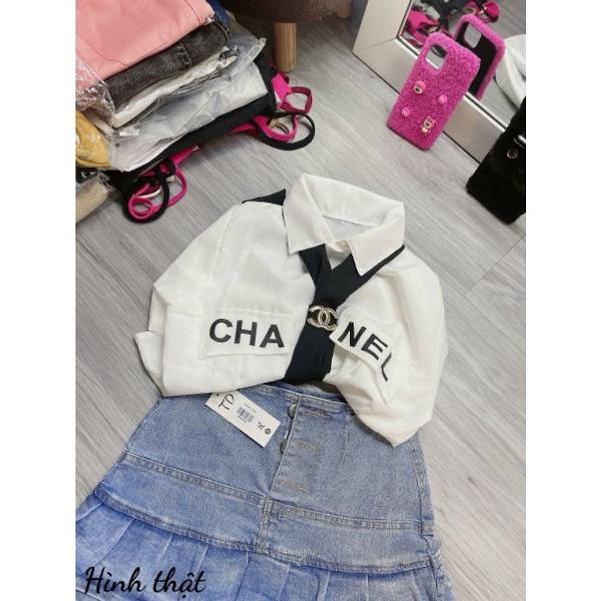 Áo sơ mi tay ngắn kèm cà vạt alohaboutique