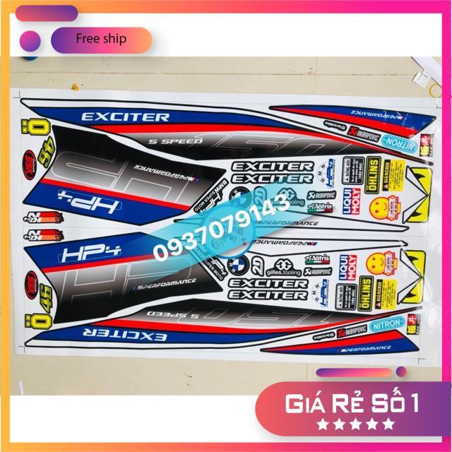 Tem rời dành cho xe exciter 150 hp4