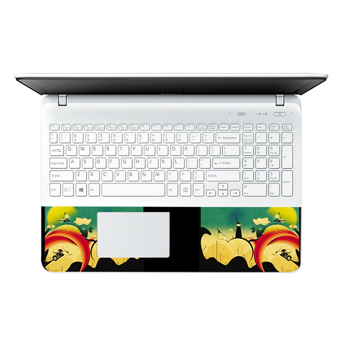 Mẫu Dán Decal Laptop Nghệ Thuật LTNT- 84 cỡ 13 inch