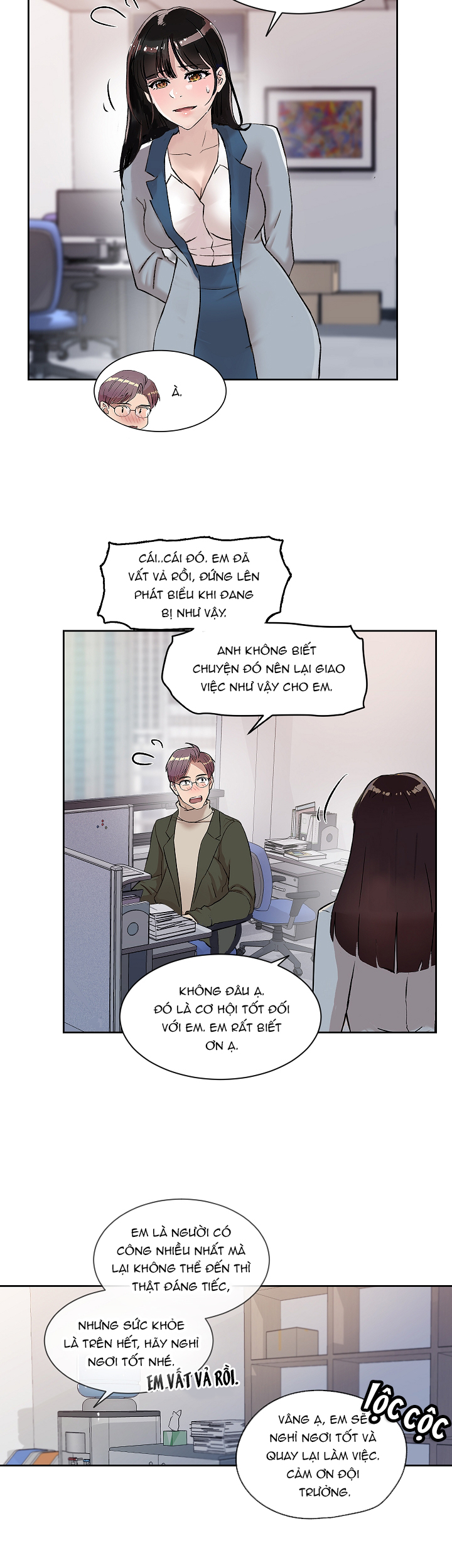 mãnh thú nơi công sở chapter 6 16