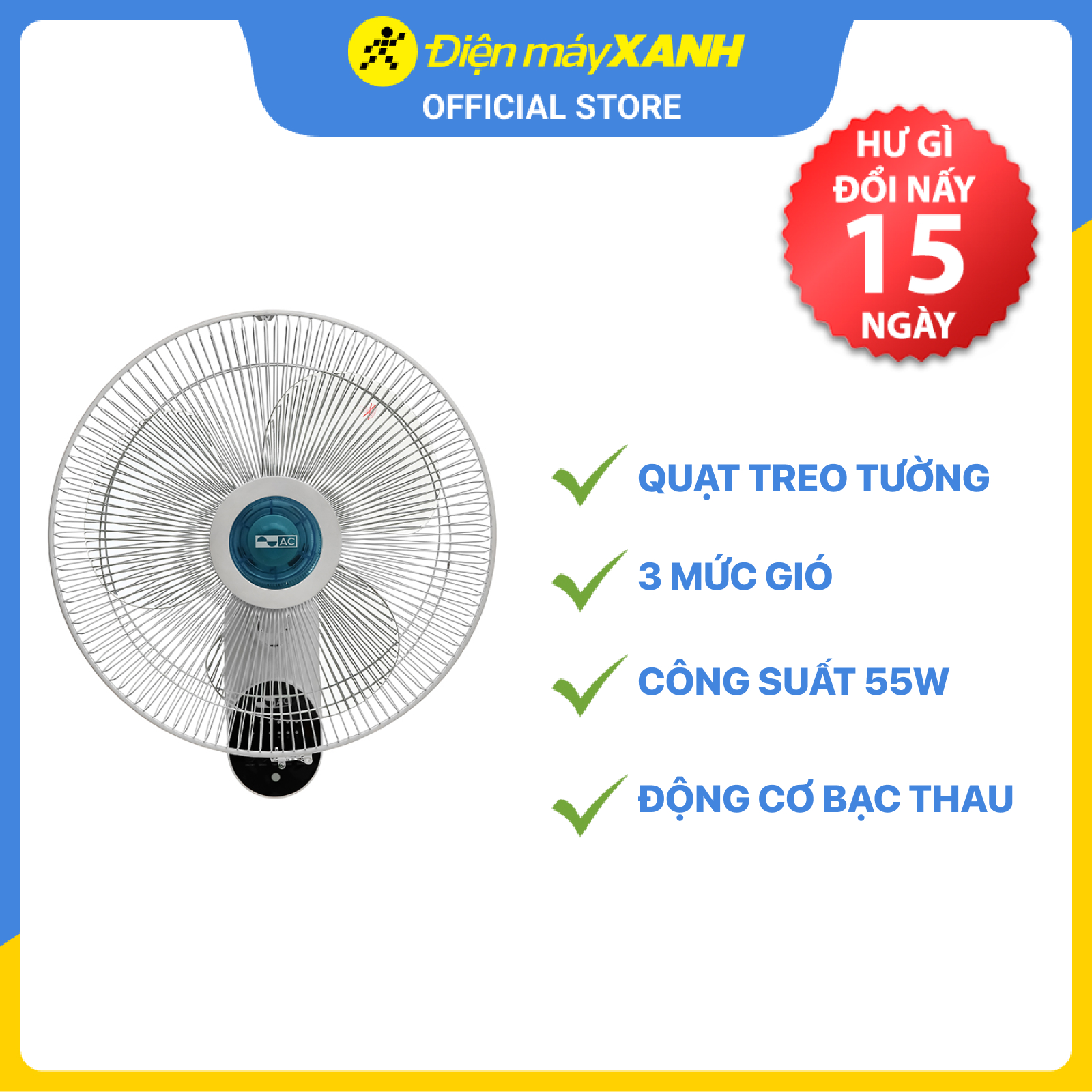 Quạt treo AC AWF02A163 - Hàng chính hãng