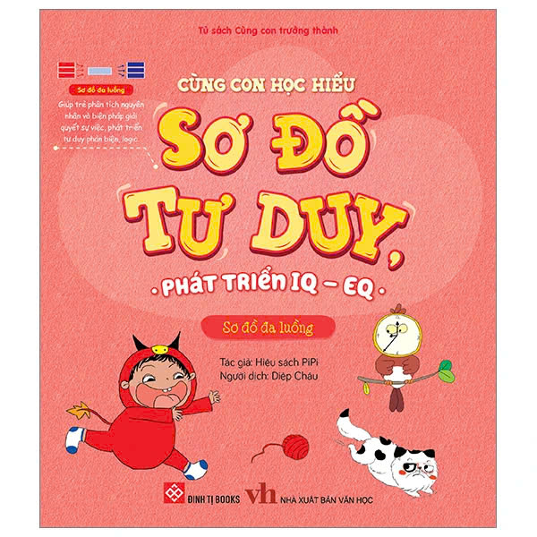 Bộ Sách Cùng Con Học Hiểu Sơ Đồ Tư Duy, Phát Triển IQ-EQ