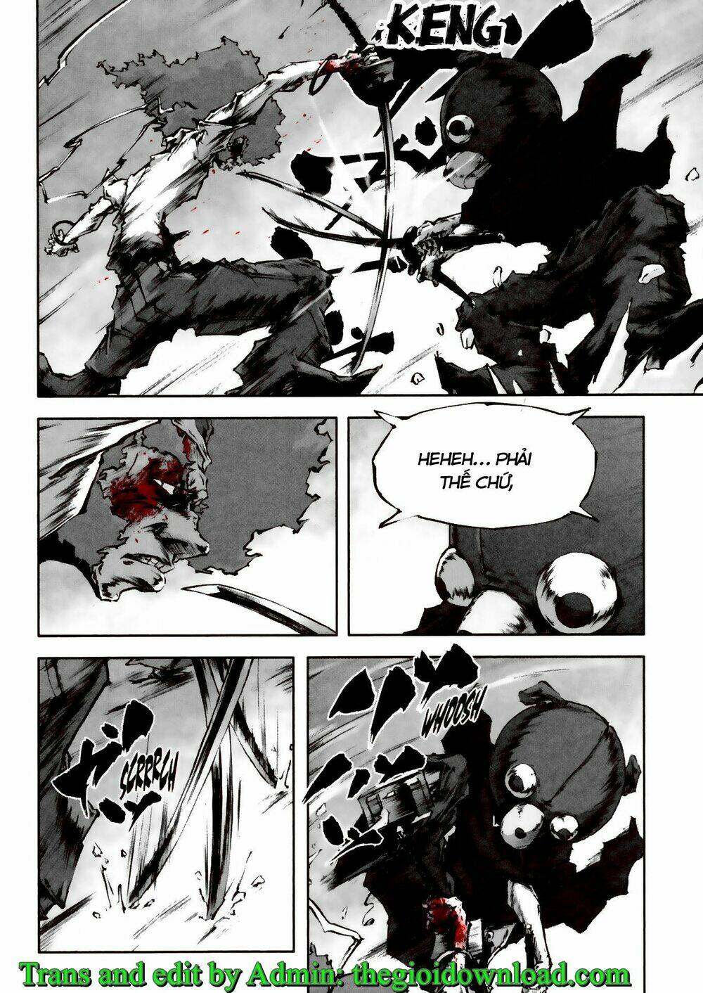 afro samurai - samurai báo thù chapter 11 13