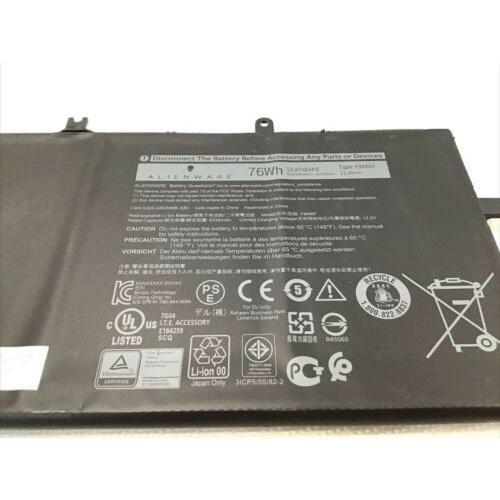 Pin Dùng Cho Laptop Dell Alienware M15 R2, M17 R2 76Wh 11.4V 8K84Y Y9M6F