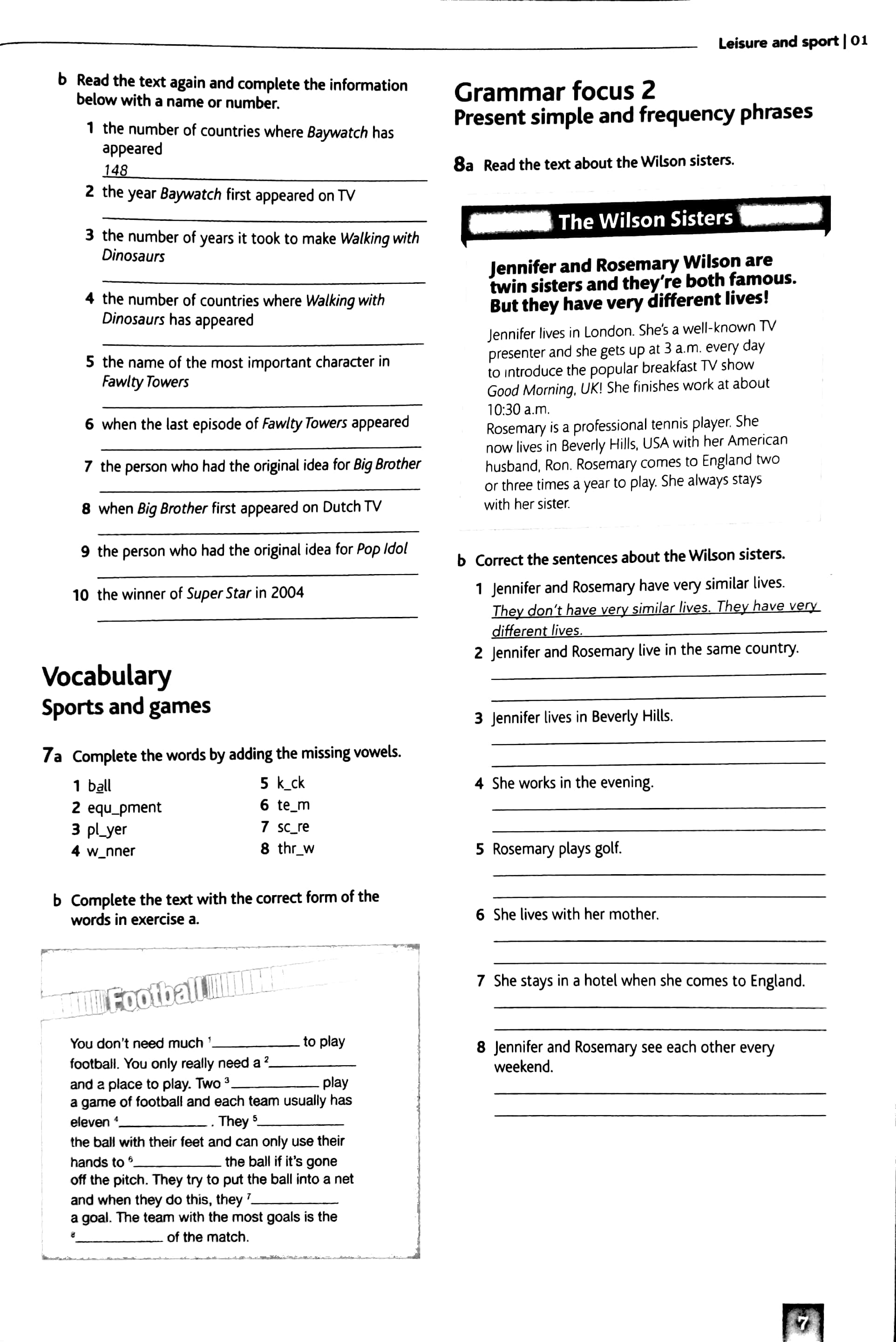 Cutting Edge: Pre-Intermediate Workbook with Key