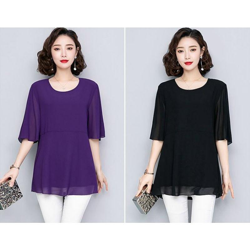 ÁO CHIFFON SUÔNG RỘNG