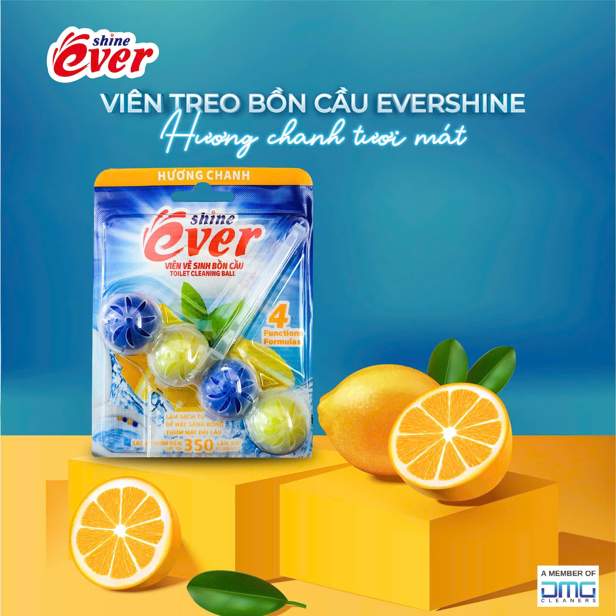 Túi 30 Viên Giặt Tiện Lợi MaxPure 4in1- tặng 1 vỉ treo bồn cầu