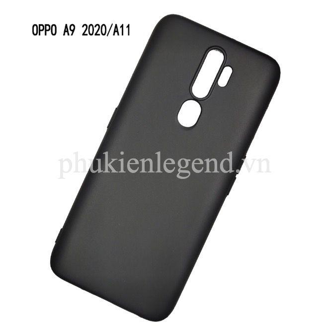 Ốp Lưng Dẻo Siêu Mỏng Đen Cho OPPO A9 2020