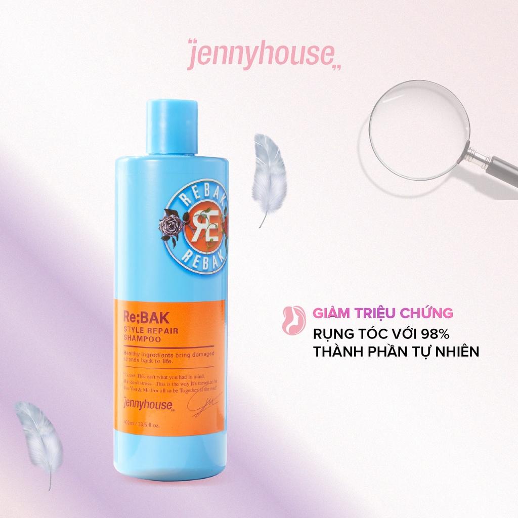 Dầu Gội JENNY HOUSE Healthy Re:Bak Style Repair 100ml/400ml Dưỡng Tóc Khô Xơ Rối