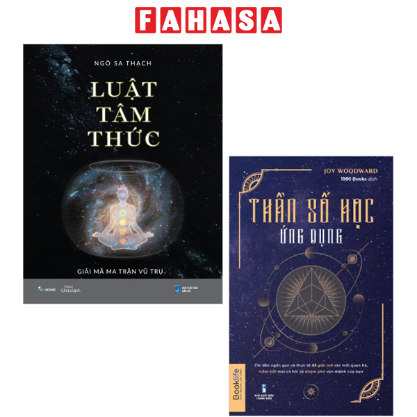 Combo Sách Luật Tâm Thức + Thần Số Học Ứng Dụng