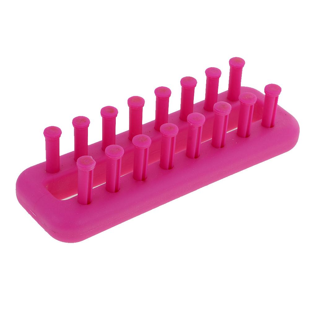 Plastic Rectangle Wool Knitting Loom with Hook Scarf Hat Scarf Hat Maker