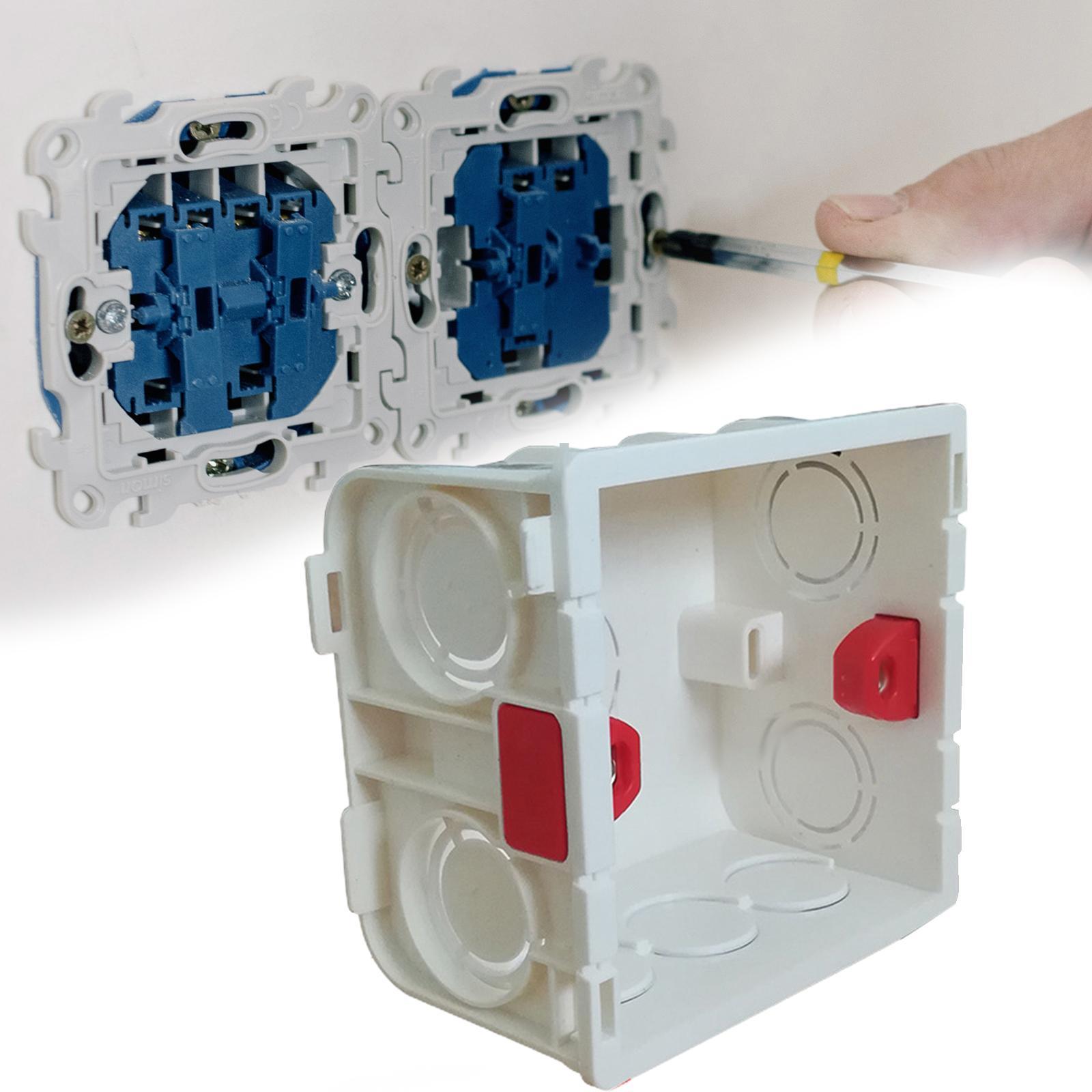 Flame Retardant Bottom Box Concealed Bottom Box for Repair Device Electrical Box Repair