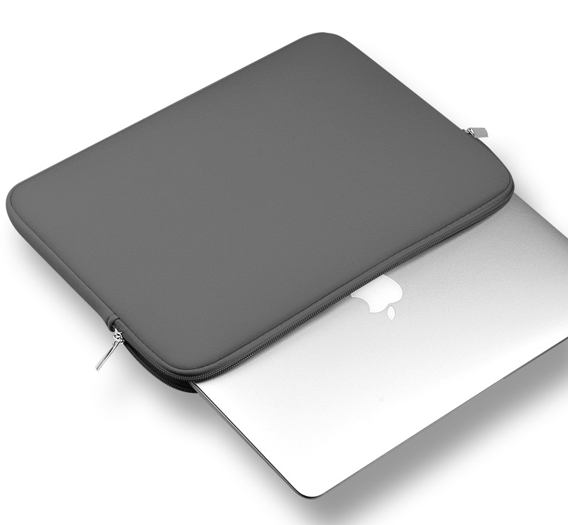 Túi Chống Sốc Laptop Cao Cấp Vải Trơn Mịn Nhiều Màu Sắc 14 Inch - 15 Inch, Chống Thấm Nước