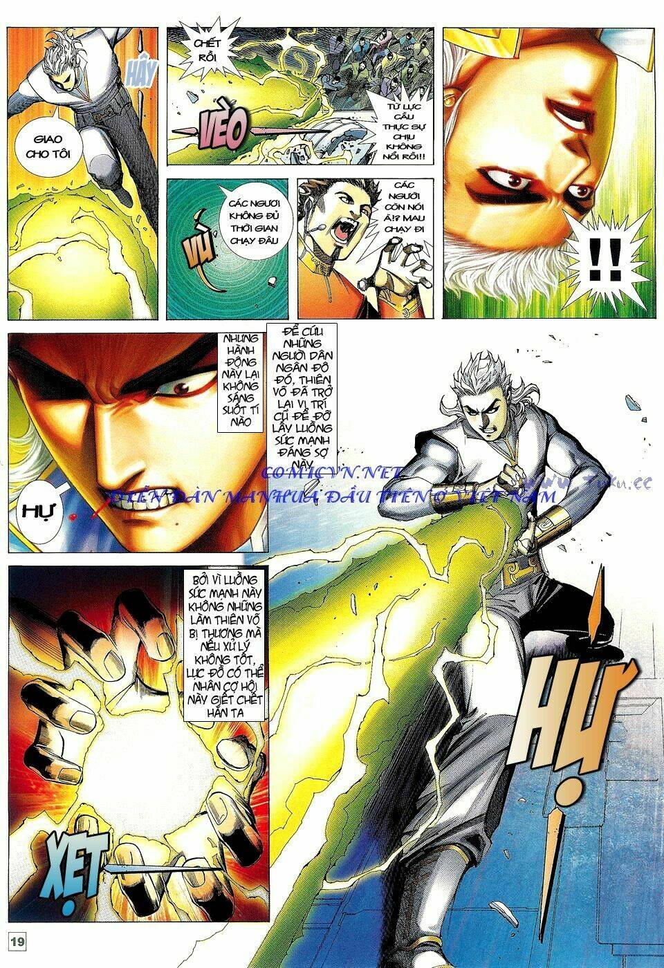 võ thần phi thiên chapter 17 19