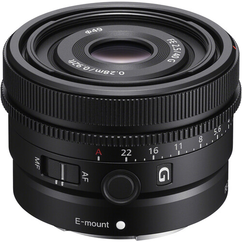 Ống kính Sony FE 40mm f/2.5 G - Hàng Chính hãng
