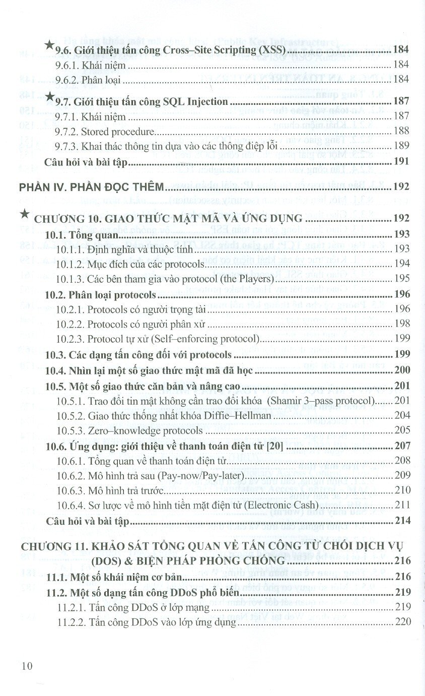 Giáo trình Cơ sở an toàn thông tin
