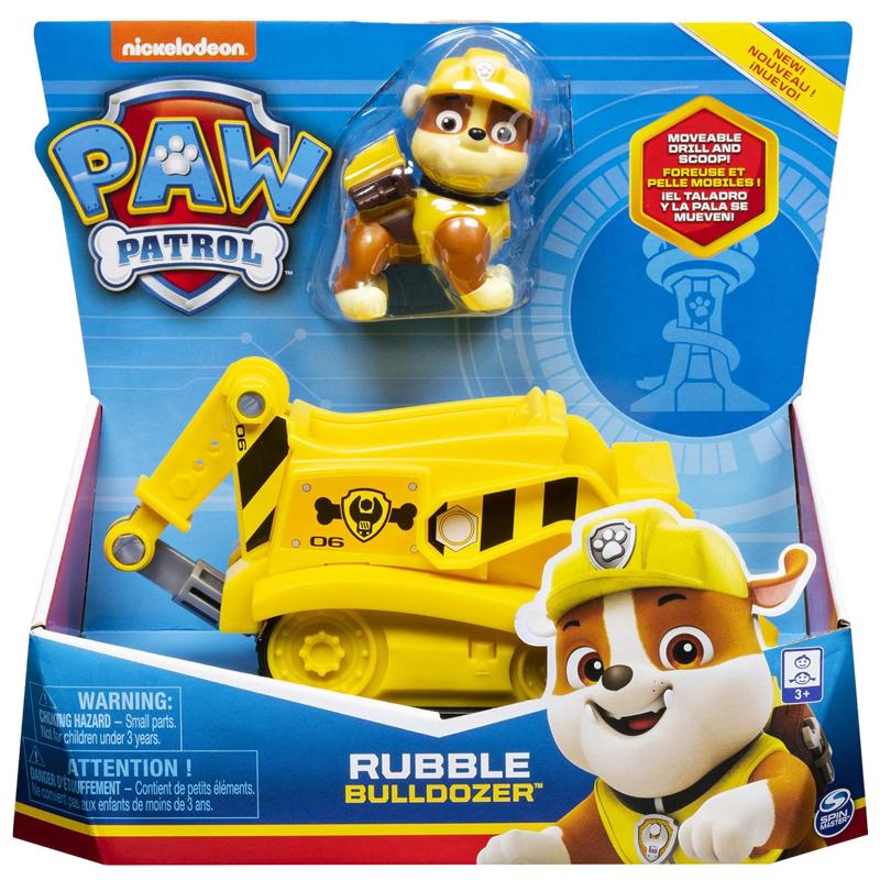 Đồ Chơi Xe Cứu Hộ Cơ Bản Paw Patrol 6069057 - Rubble Bulldozer