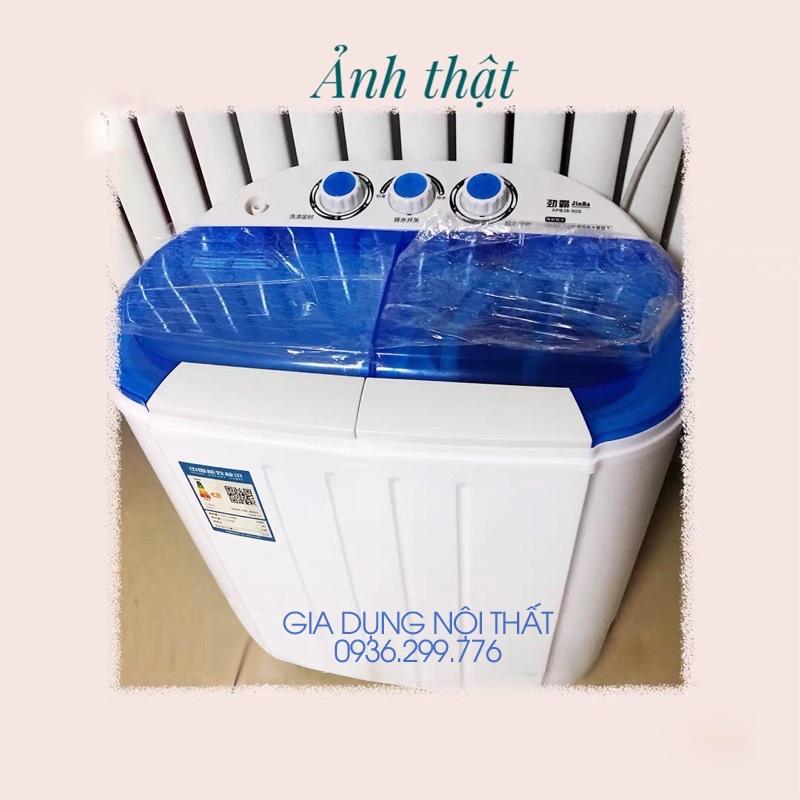 Máy giặt mini 2 lồng giặt cao cấp chính hãng có tia UV khử khuẩn 6kg tích kiệm điện năng. Máy giặt cho gia đình