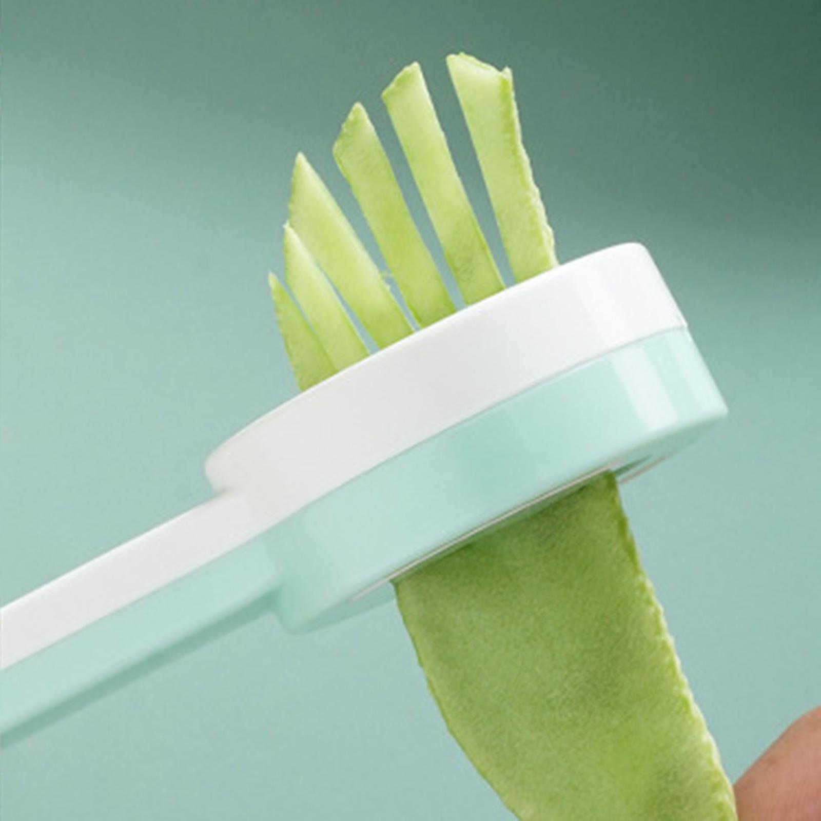 Multifunction Bean Slicer Kitchen Gadgets Long Bean Shredder for Bean
