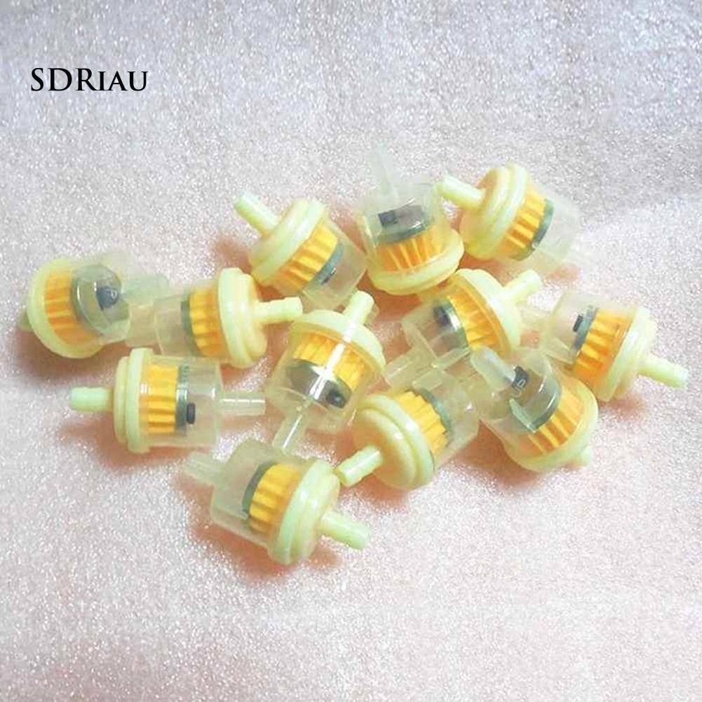 10 Thiết bị lọc nhiên liệu 1/4 Inch 6-7mm chuyên dụng cho mô tô xe điện Scooter
