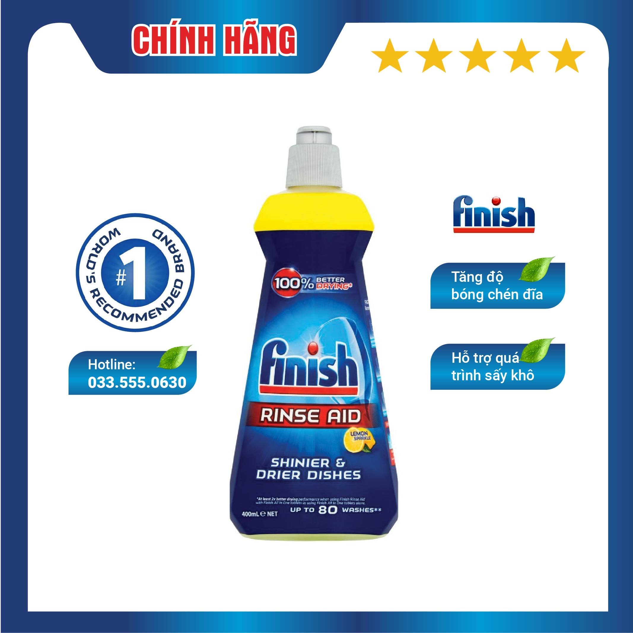 Nước làm bóng Finish 400ml