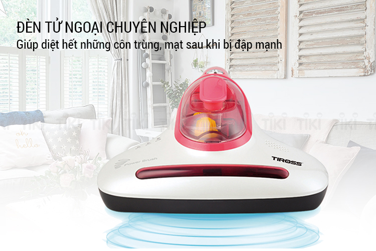 Máy Hút Bụi Trên Giường Tiross TS9302 (350W) - Hàng chính hãng 