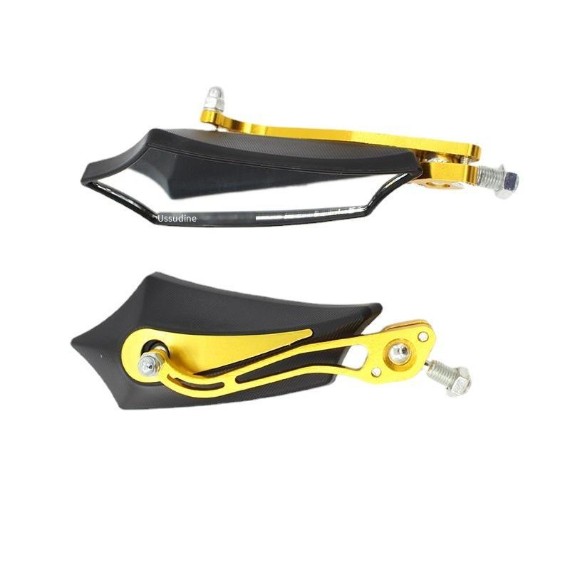 Phong cách mới nhất xe máy mới gương chiếu hậu ô tô điện thanh nhôm sửa đổi gương phản xạ thông minh ma lửa gương chiếu hậu ô tô