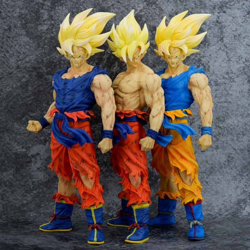 (43cm) Mô hình SonGoKu Super Saiyan KD Siêu To trạng thái chiến đấu - Mô hình DragonBall