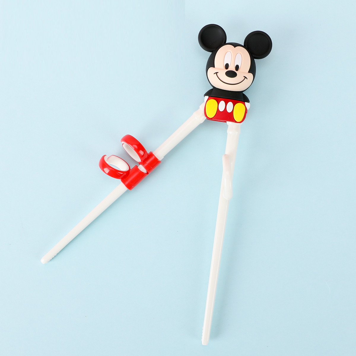 Set 2 món muỗng đũa tập ăn nổi 3D 2022 Disney Car Mcqueen chibi cực đáng yêu cho trẻ em